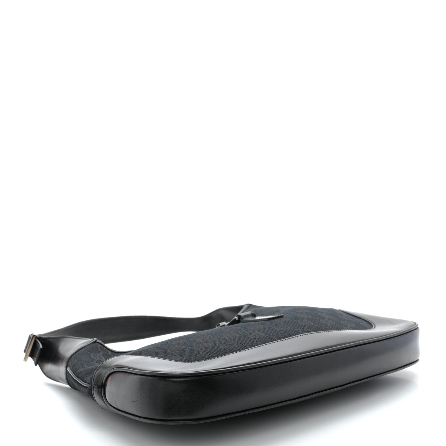 Gucci Monogram Jackie O Hobo Black 4 of 13