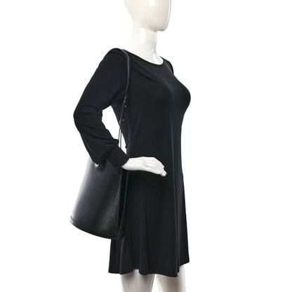 Louis Vuitton Epi Cluny Black 2 of 8