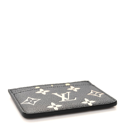 Louis Vuitton Empreinte Card Holder Black Beige 4 of 6