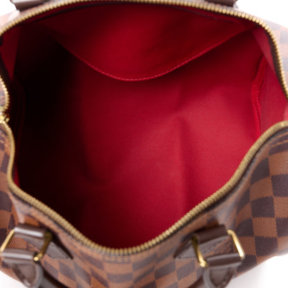 Louis Vuitton Damier Ebene Speedy 30 5 of 12