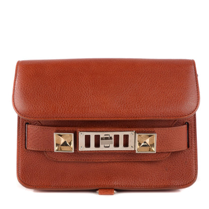 Proenza Schouler Calfskin Mini PS11 Classic Shoulder Bag Saddle 1 of 10
