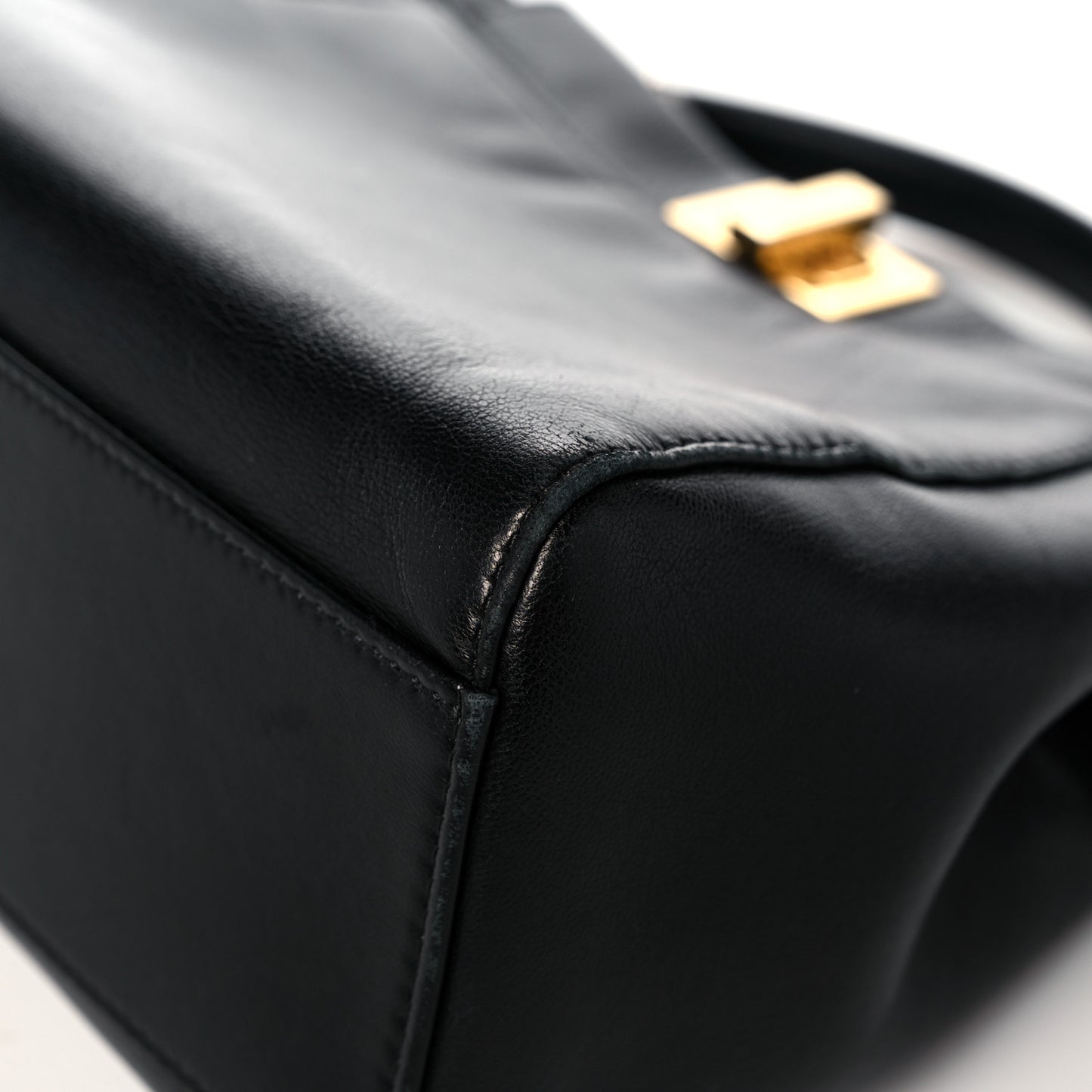 Nappa Mini Peekaboo Iconic Satchel Black