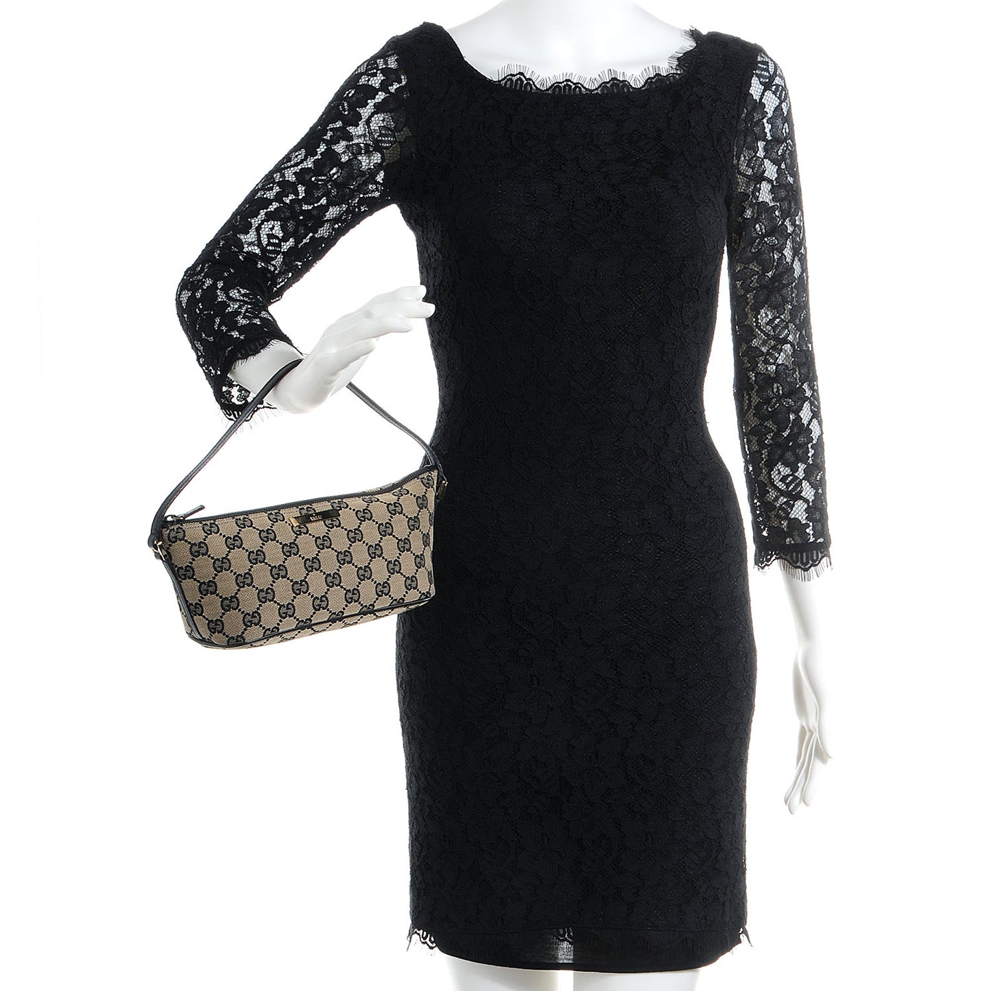 Monogram Boat Pochette Black