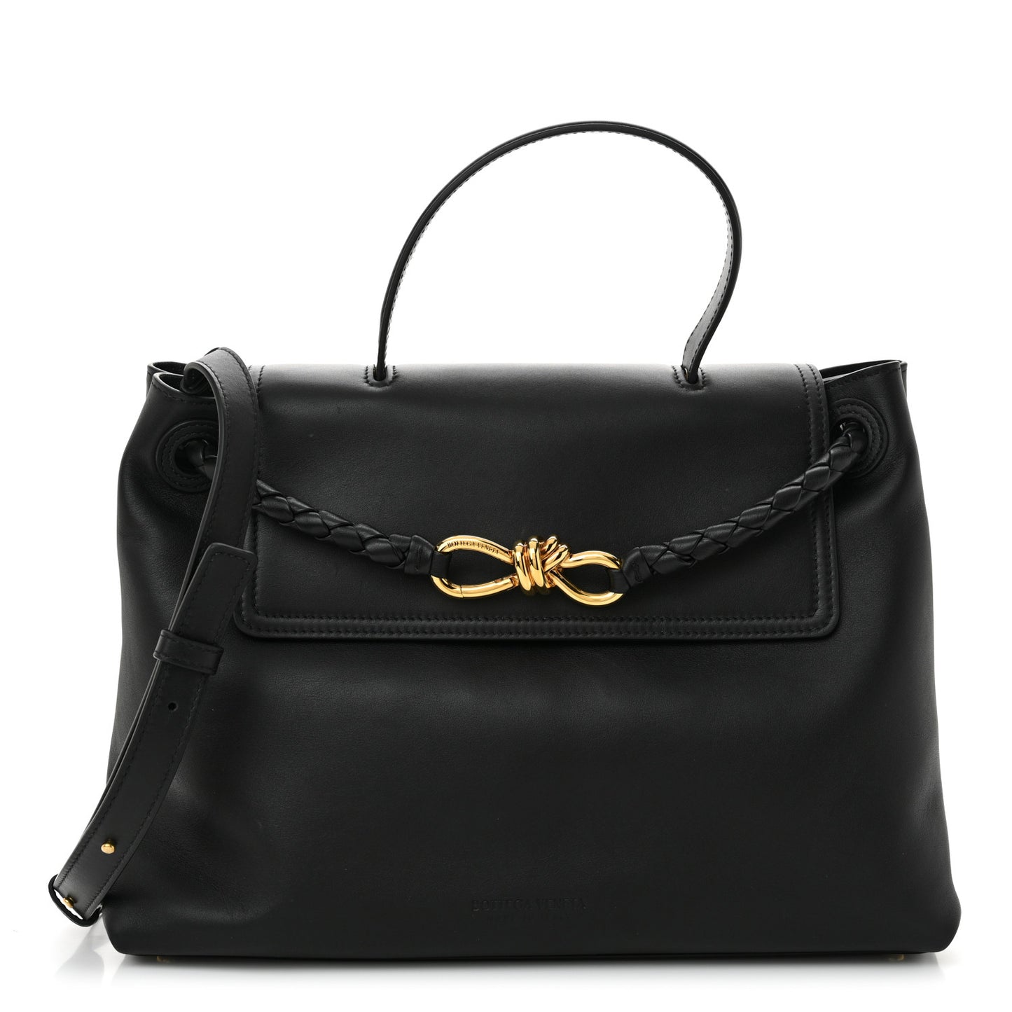 Silky Calfskin Medium Ciao Ciao Black