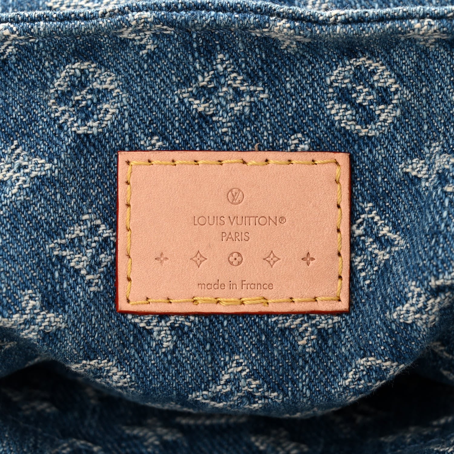 Louis Vuitton Denim Venice Backpack Blue 6 of 10