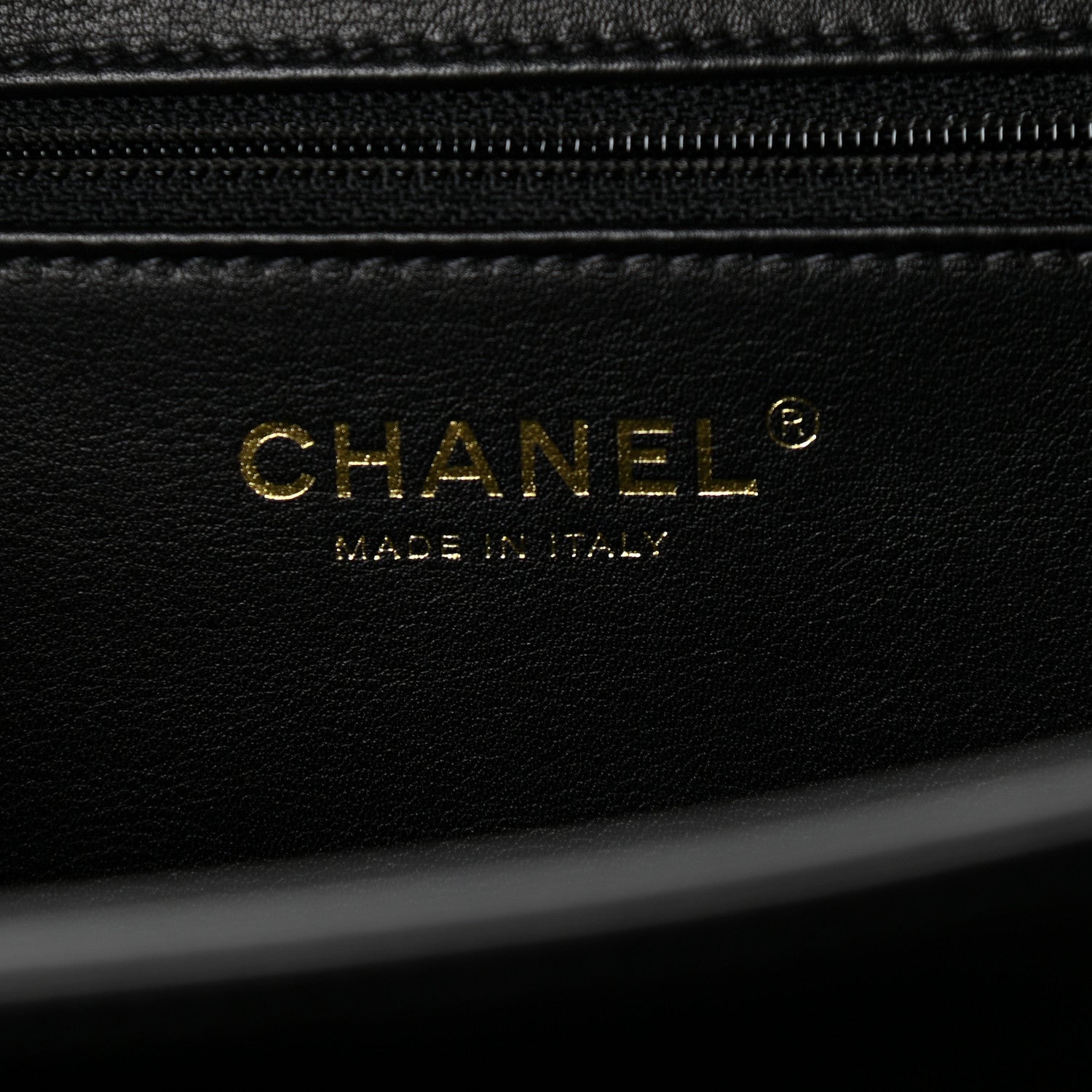 Chanel Caviar Quilted Large CC Filigree Vanity Case Black 9 of 13