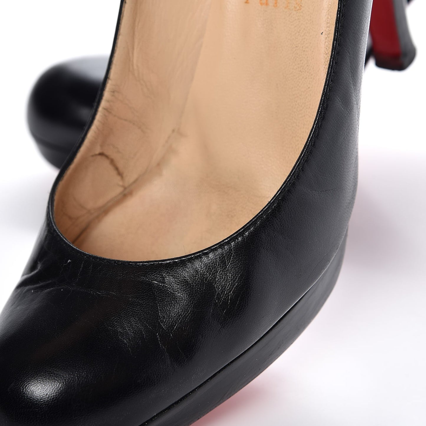 Calfskin Bruges 120 Pumps 38.5 Black