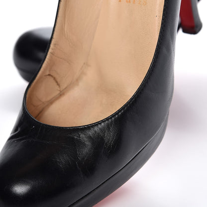 Christian Louboutin Calfskin Bruges 120 Pumps 38.5 Black 18 of 24