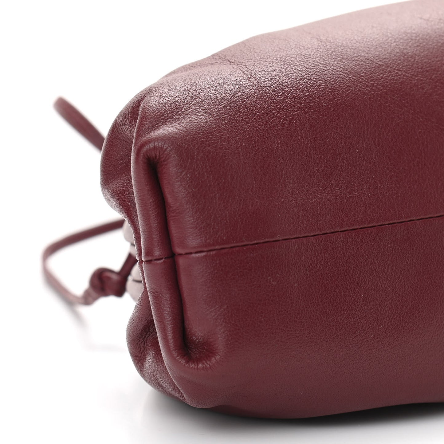 Butter Calfskin The Mini Pouch Bordeaux