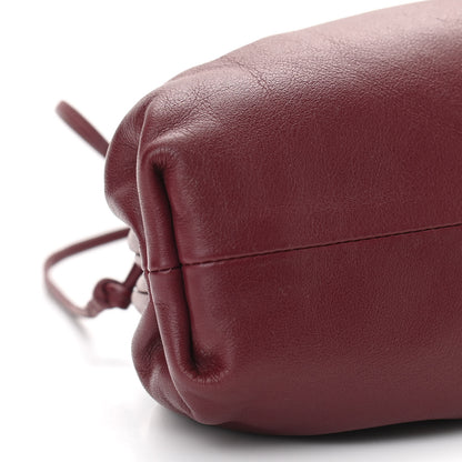 Bottega Veneta Butter Calfskin The Mini Pouch Bordeaux 9 of 10