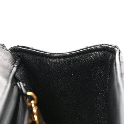 Chanel Lambskin Quilted Medium Single Flap Black 30 of 37