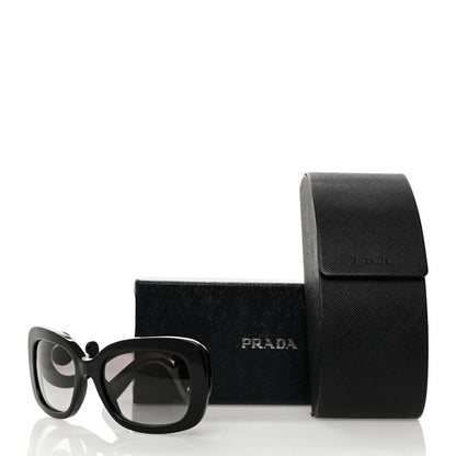 Prada Acetate Baroque Sunglasses SPR 27O Black 7 of 7