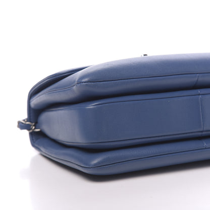 Chanel Calfskin Small Trendy CC Dual Handle Flap Bag Blue 8 of 11