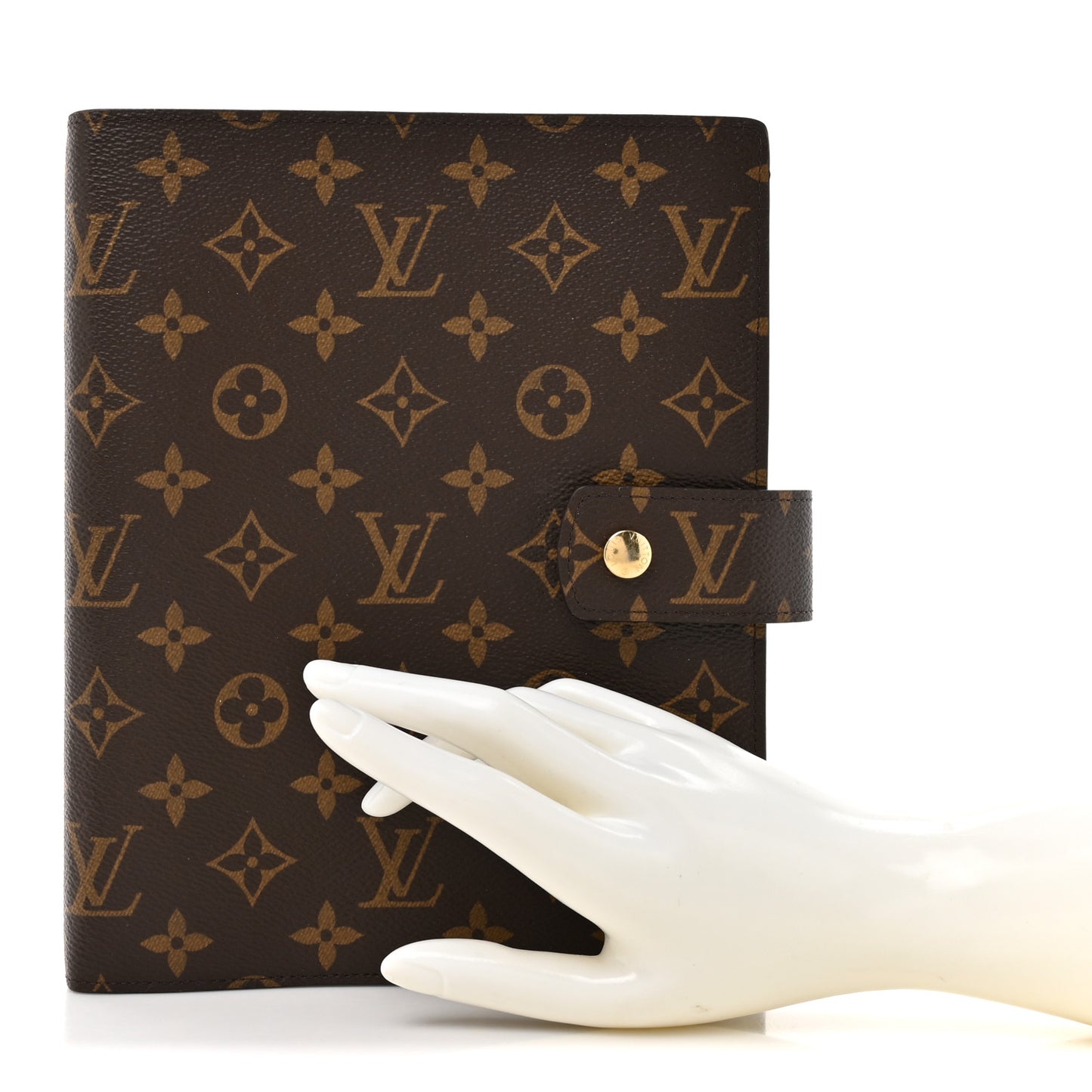 Monogram Large Ring Agenda Cover