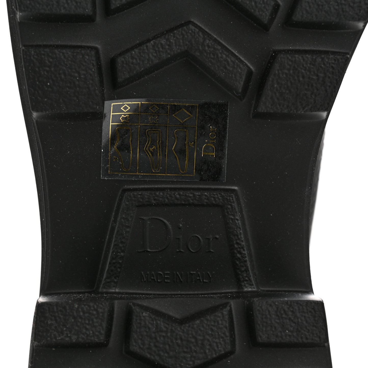 Nappa Stretch Dior Arcade High Boots 36 Black