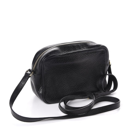 Gucci Pebbled Calfskin Small Soho Disco Bag Black 3 of 11