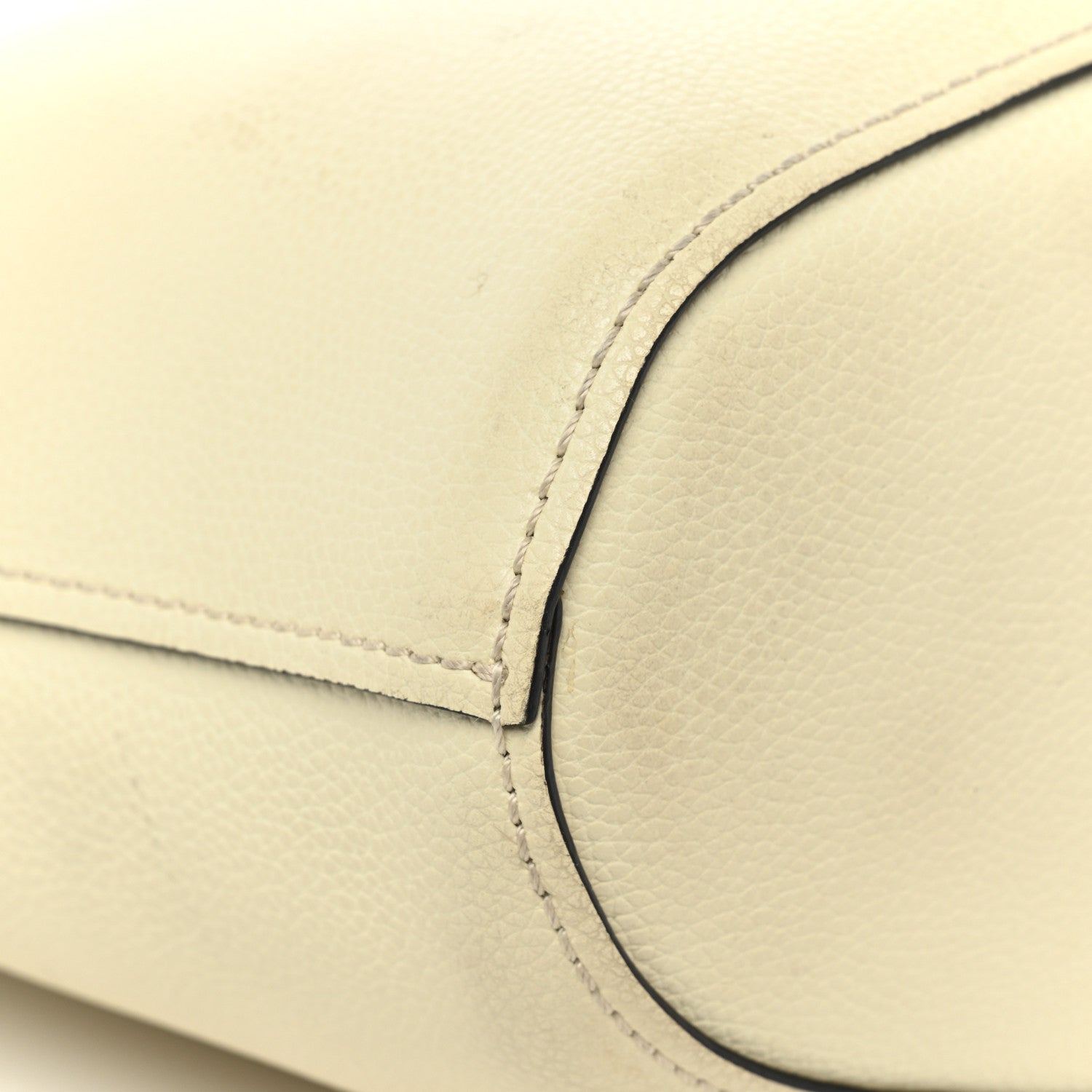 Chloe Smooth Grained Calfskin Small Aby Tote White 13 of 16