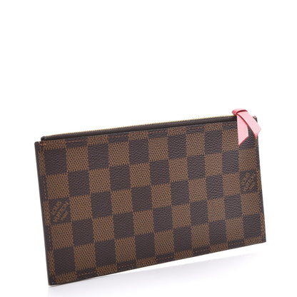 Louis Vuitton Damier Ebene Felicie Chain Wallet Zippered Insert 3 of 6