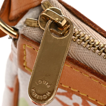 Louis Vuitton Monogram Multicolor Pochette Accessories White 11 of 12