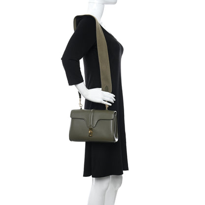 Celine Smooth Calfskin Teen 16 Crossbody Bag Army Green 2 of 12