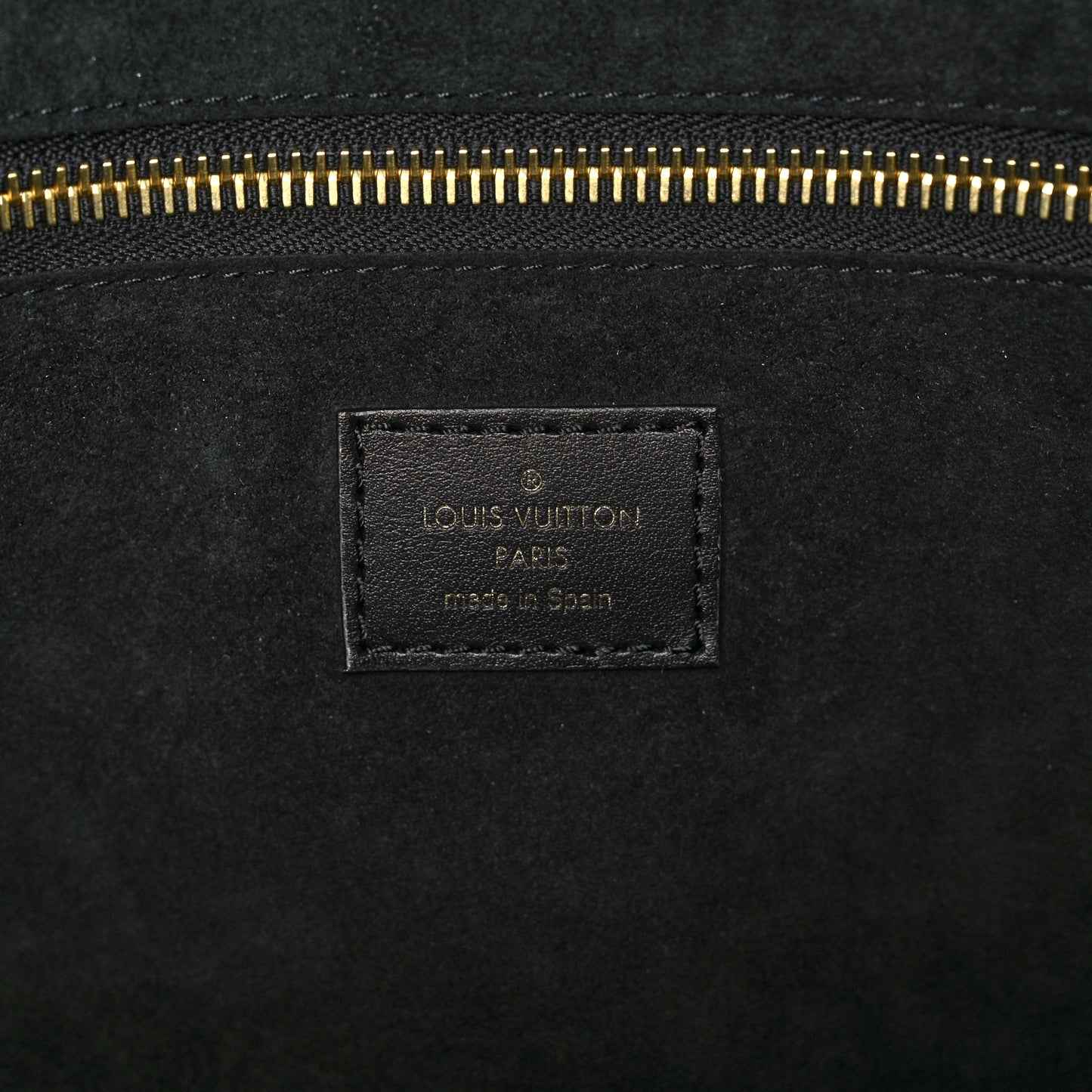 Empreinte Monogram Giant Broderies Neverfull MM Cream Black