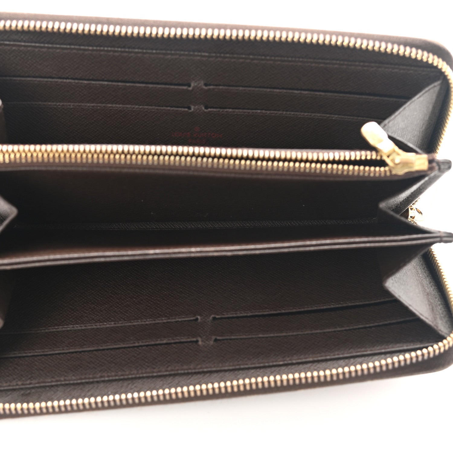 Louis Vuitton Damier Ebene Zippy Wallet 5 of 8