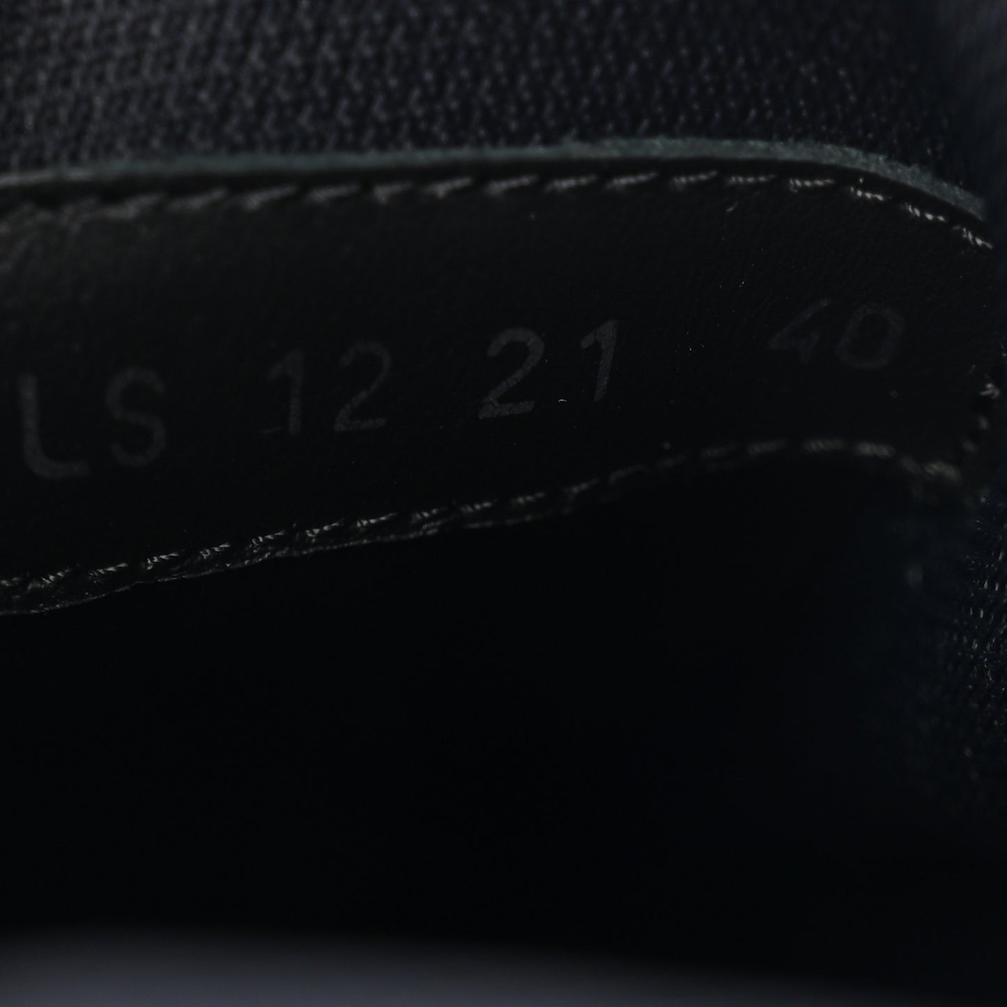 Technical Mesh Calfskin Mens B22 Sneakers 40 Black