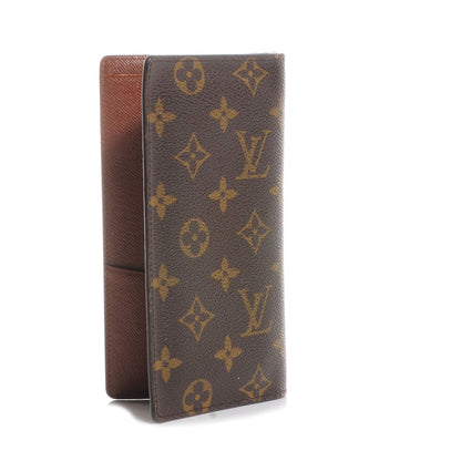 Louis Vuitton Monogram Porte Valeurs Checkbook Wallet 3 of 8
