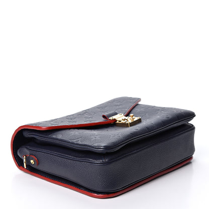 Louis Vuitton Empreinte Pochette Metis Marine Rouge 3 of 9
