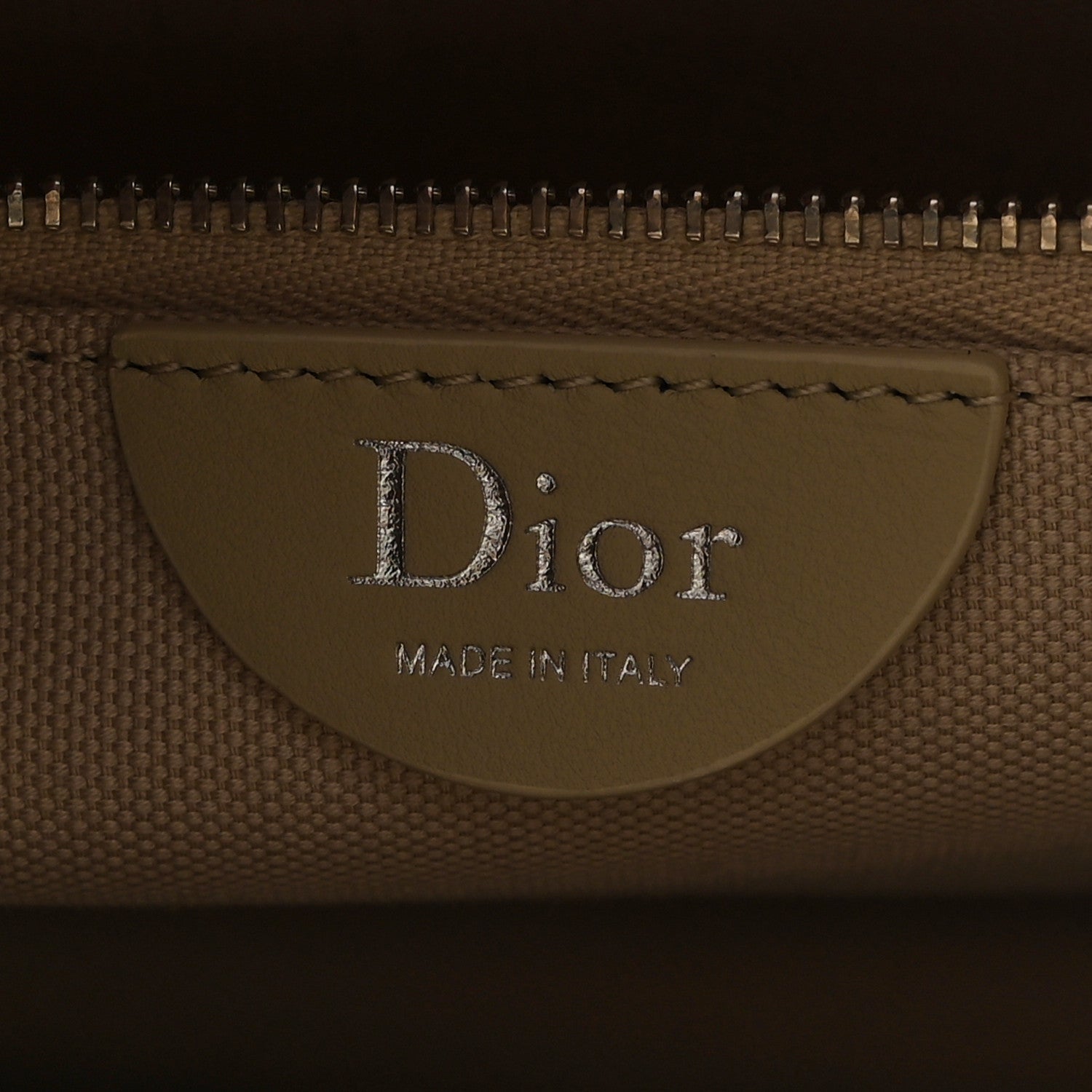 Christian Dior Canvas Embroidered Medium Book Tote With Strap Beige Pink Black 6 of 10