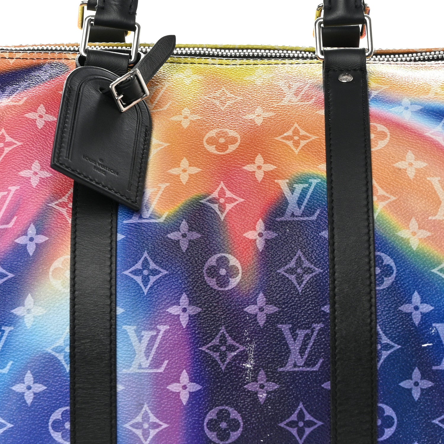 Louis Vuitton Monogram Sunset Keepall Bandouliere 50 Multicolor 7 of 13