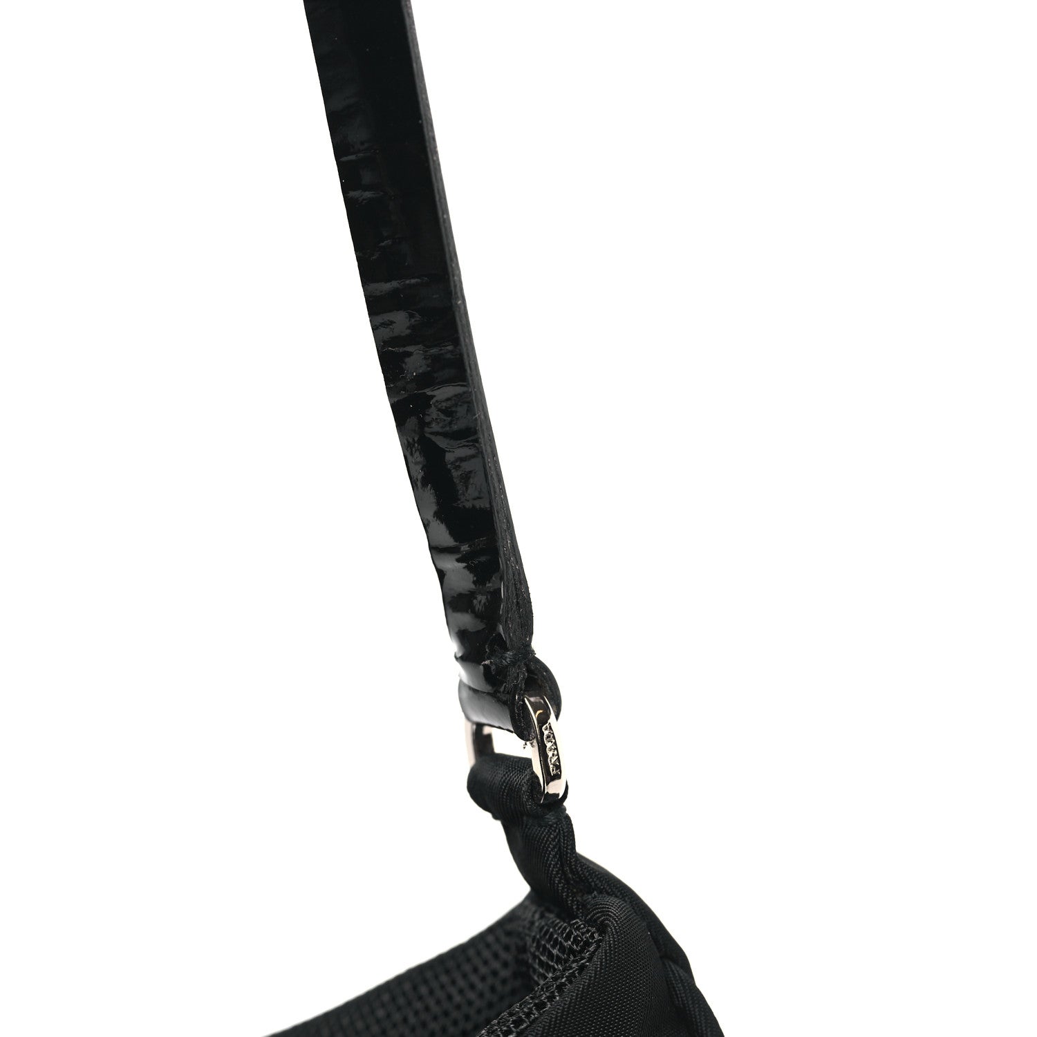 Prada Tessuto Nylon Small Shoulder Bag Black 11 of 12