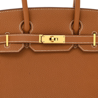 Hermes Togo Birkin 30 Gold 8 of 13