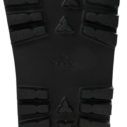 Gucci Rubber Web Mens Pool Slide Sandals 10 Black Green Red 7 of 8