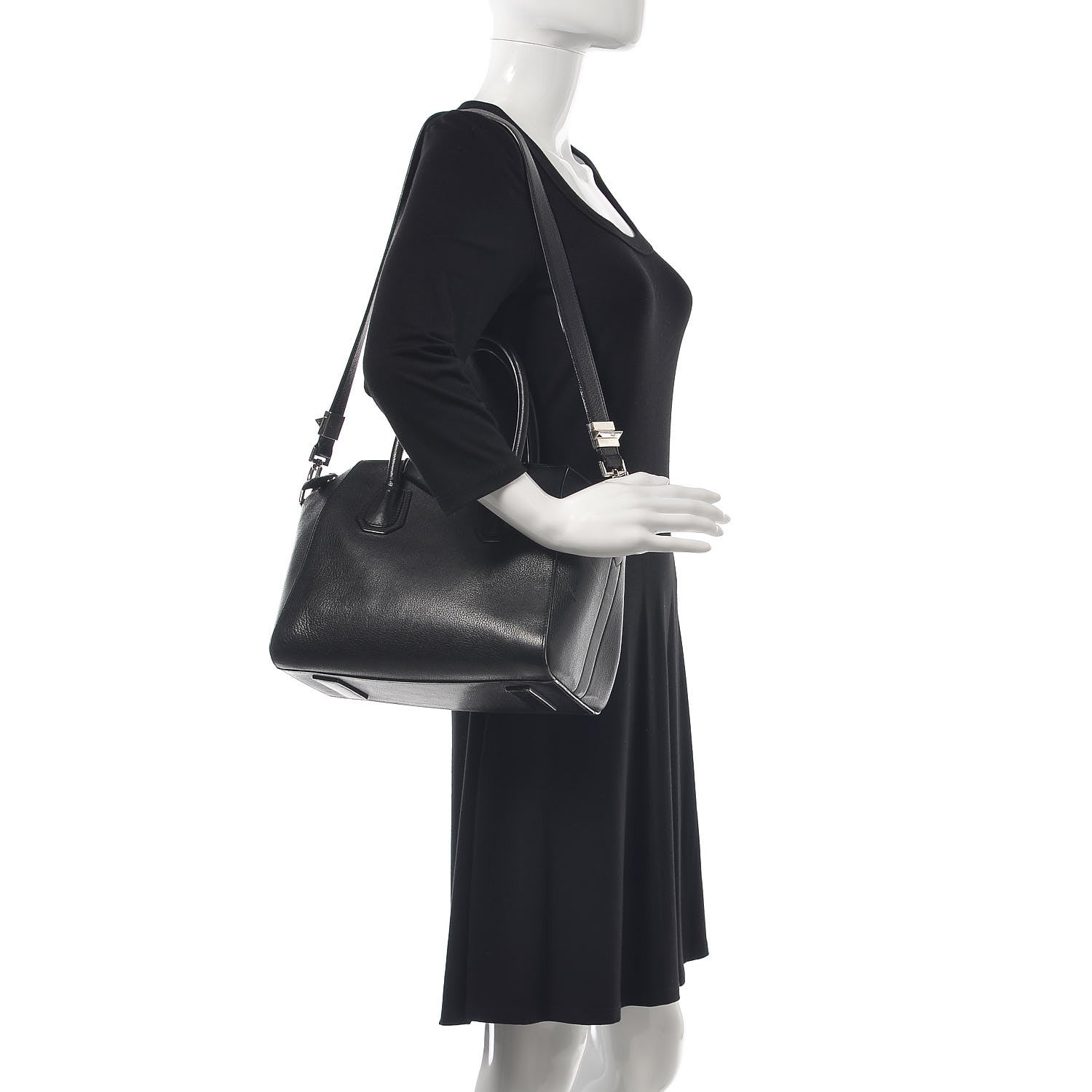 Givenchy Sugar Goatskin Small Antigona Black 2 of 14