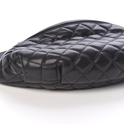 Chanel Calfskin Quilted Belt Me Up Waist Bag Black 5 of 10