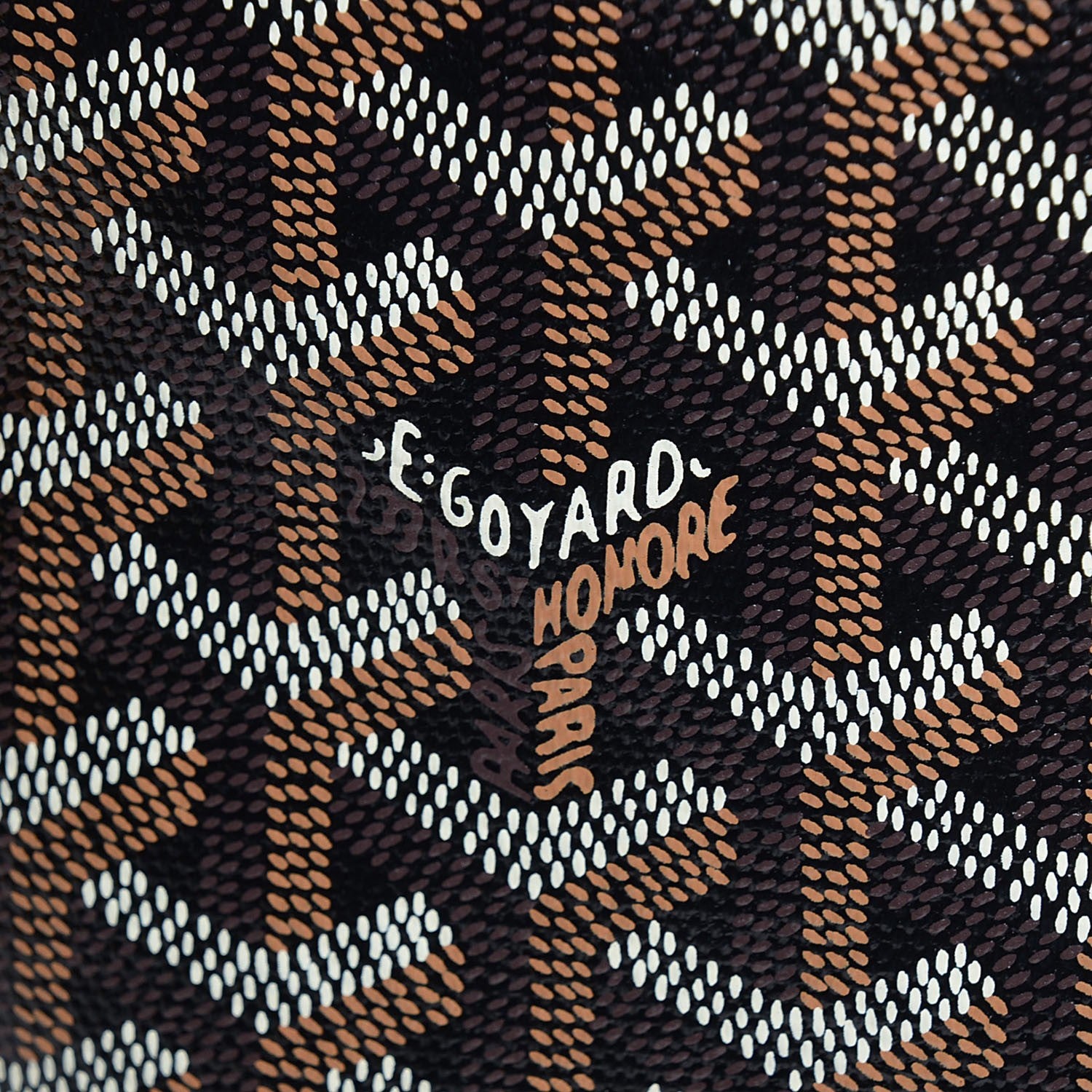 Goyard Goyardine Grenadines Hobo Black 9 of 9