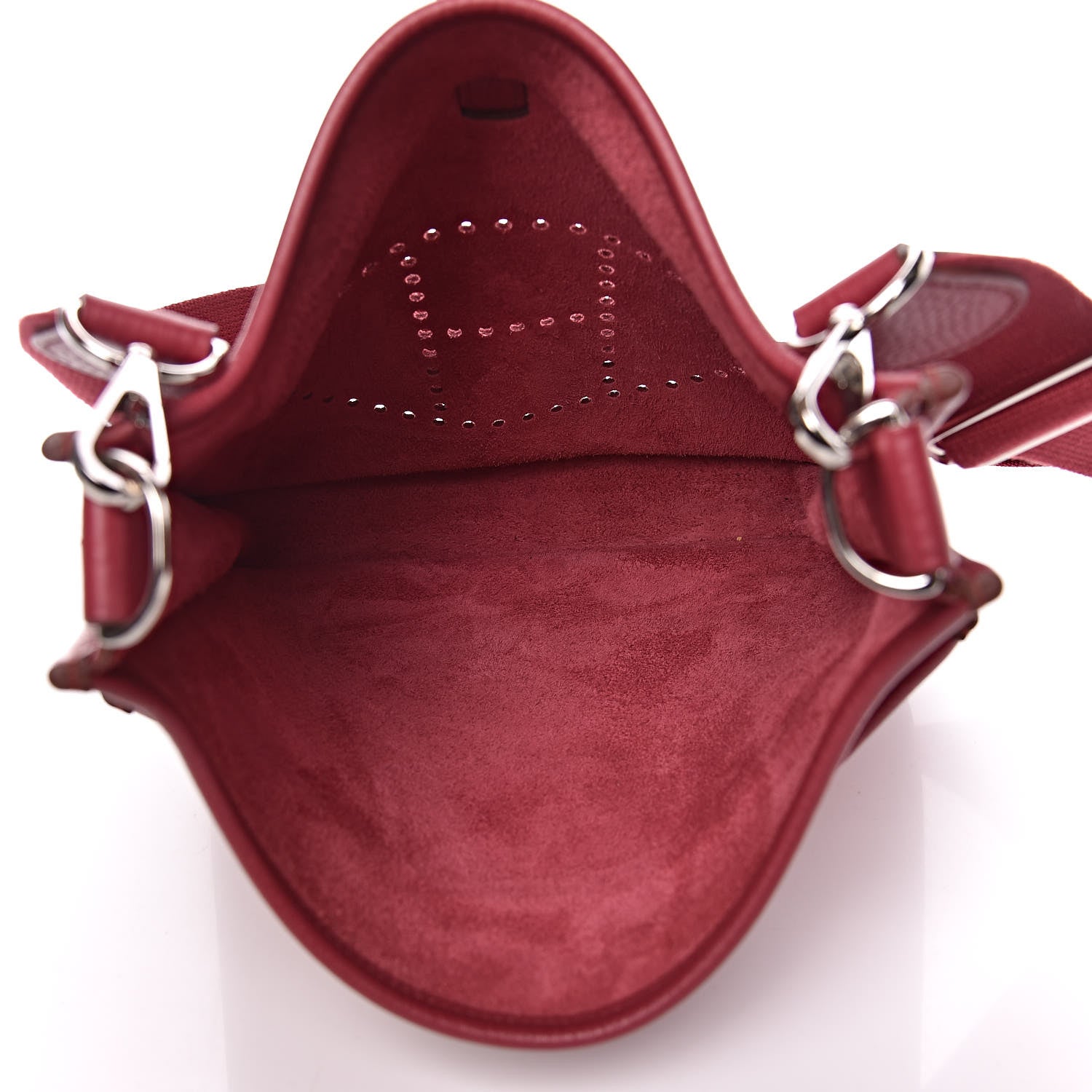 Hermes Taurillon Clemence Evelyne III PM Rubis 5 of 10