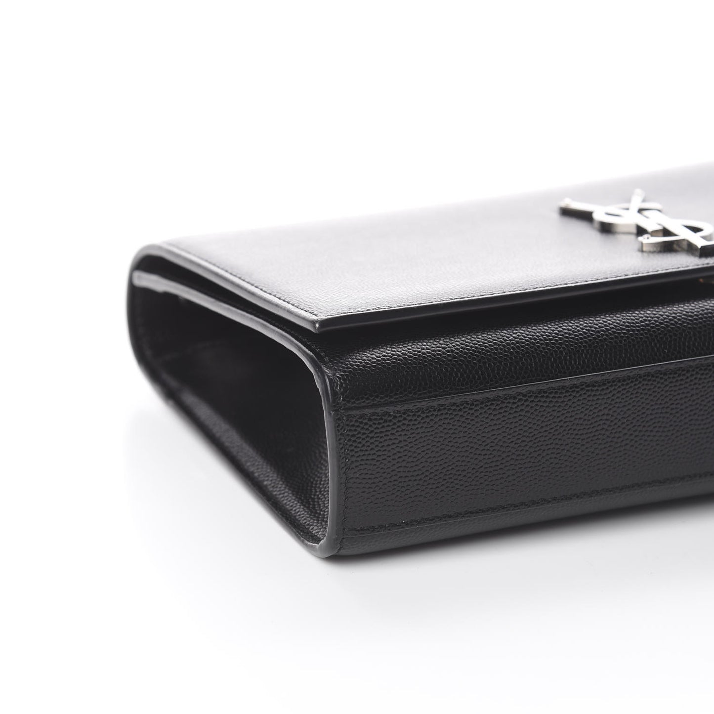 Grain De Poudre Medium Classic Monogram Kate Satchel Black