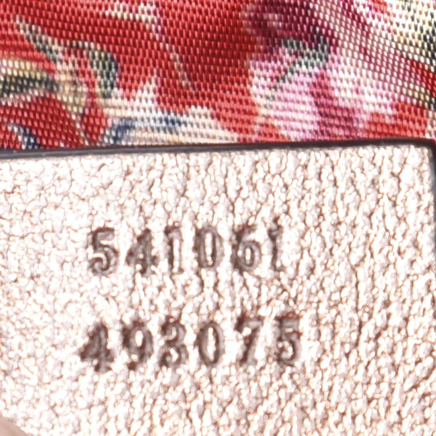 Gucci Laminated Nappa Trapuntata Small Zumi Shoulder Bag Rosa Lago Rame 9 of 9