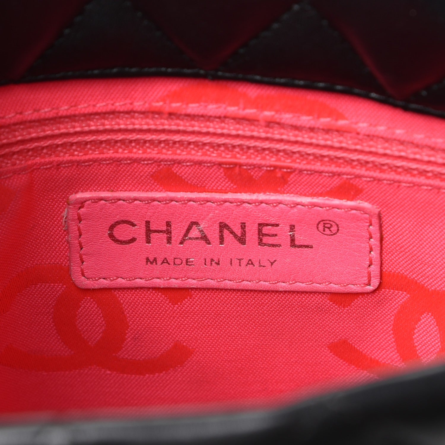 Chanel Calfskin Quilted Small Cambon Tote Black 6 of 8