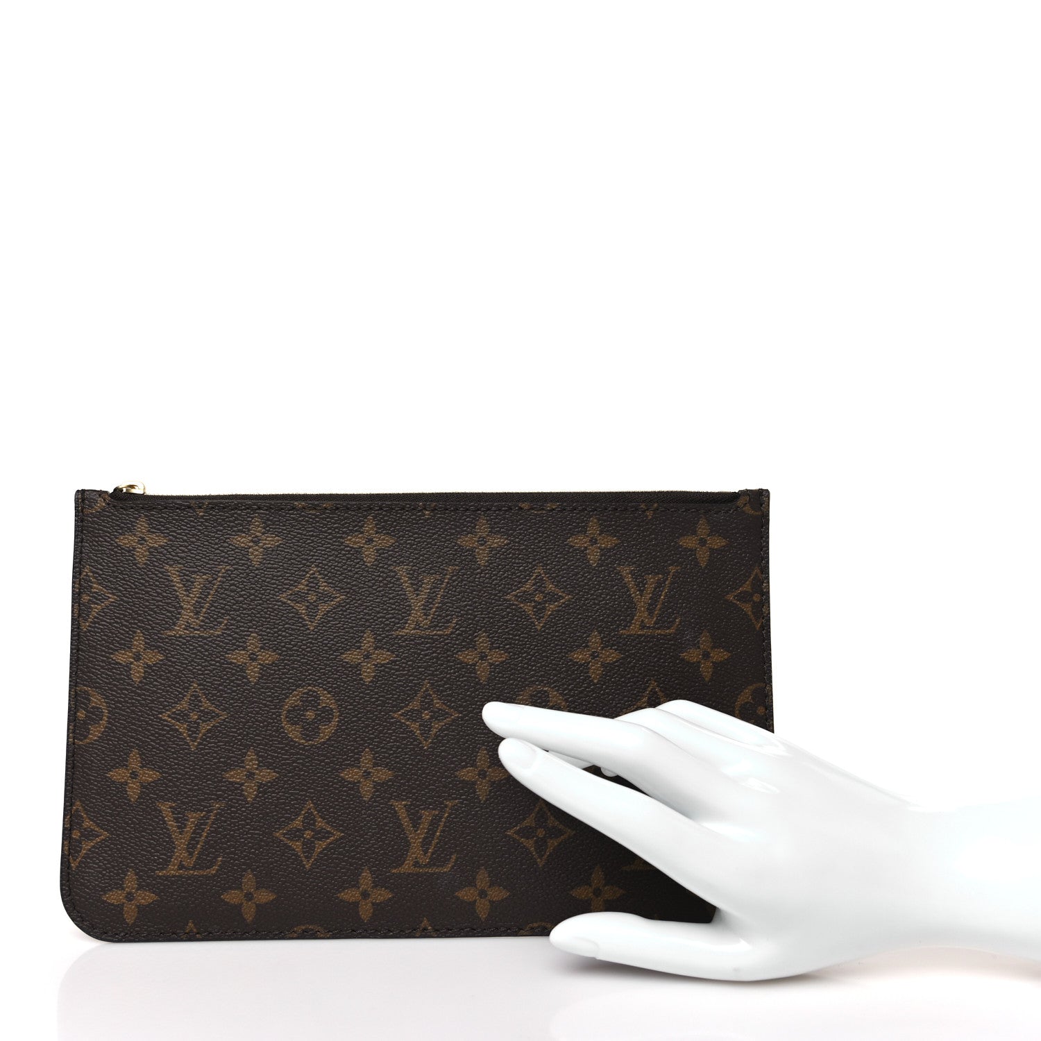 Louis Vuitton Monogram Neverfull MM GM Pochette 2 of 8