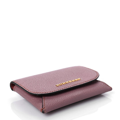 Burberry Soft Grain Calfskin Haymarket Check Mayfield Card Case Dusty Pink 4 of 7