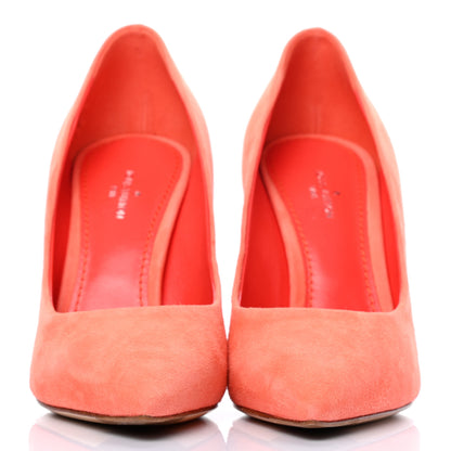 Louis Vuitton Suede First Lady Pumps 36 Pink 2 of 8
