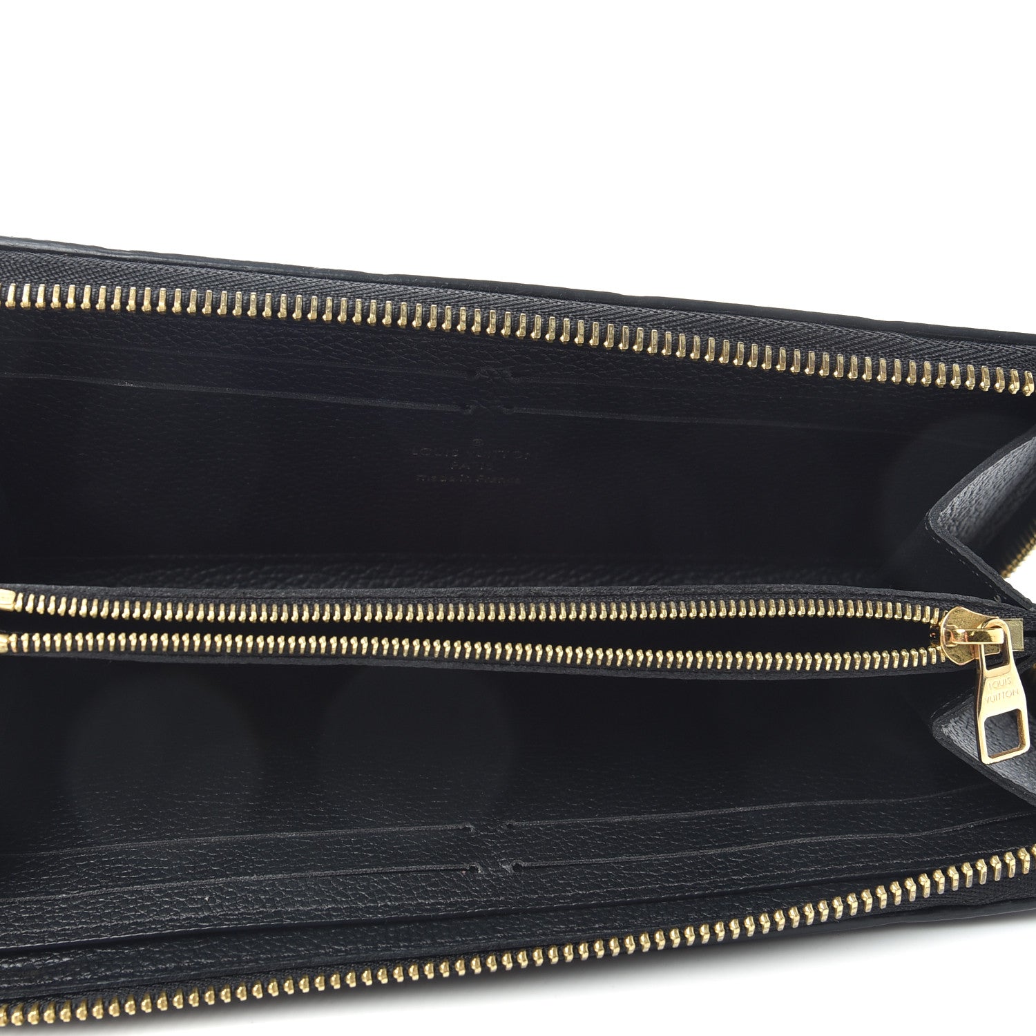 Louis Vuitton Empreinte Clemence Wallet Black 4 of 6