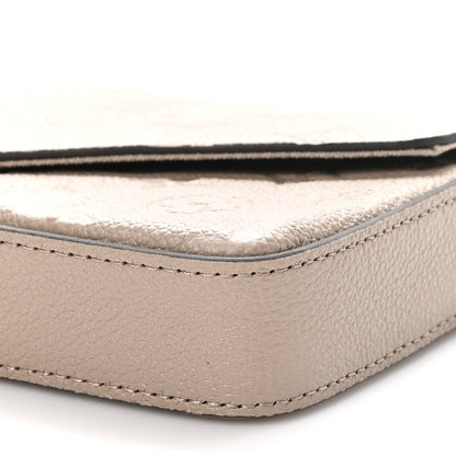 Louis Vuitton Empreinte Pochette Felicie Chain Wallet Tourterelle 10 of 11