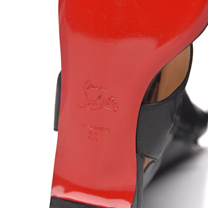 Christian Louboutin Calfskin From Sand Flat Sandals 38 Black 10 of 10