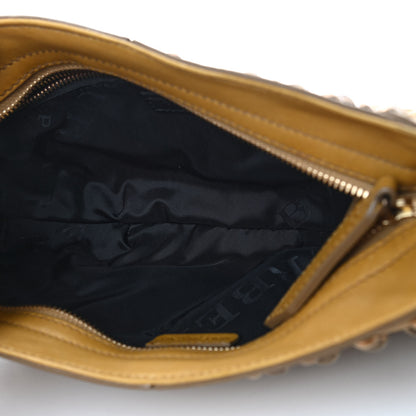 Burberry Prorsum Calfskin Studded Cadet Sling Bag Yellow Ocre 4 of 10