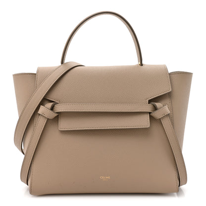 Celine Grained Calfskin Micro Belt Bag Light Taupe 1 of 13