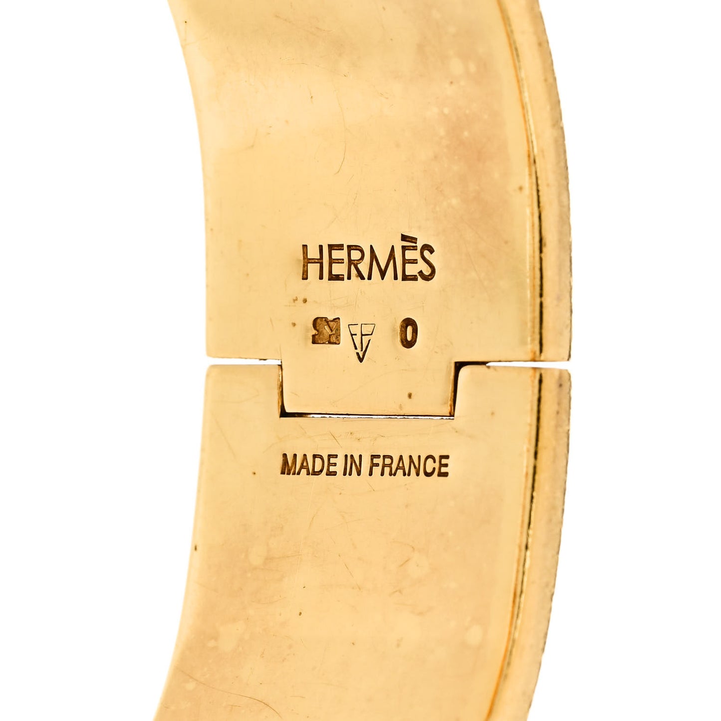 Enamel Wide Clic Clac H Bracelet GM Black
